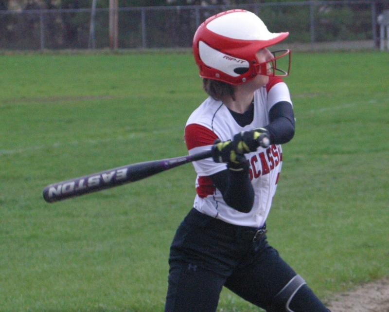 Stephanie Jones returned to the lineup and had two hits. PHIL DI VECE/Wiscasset Newspaper