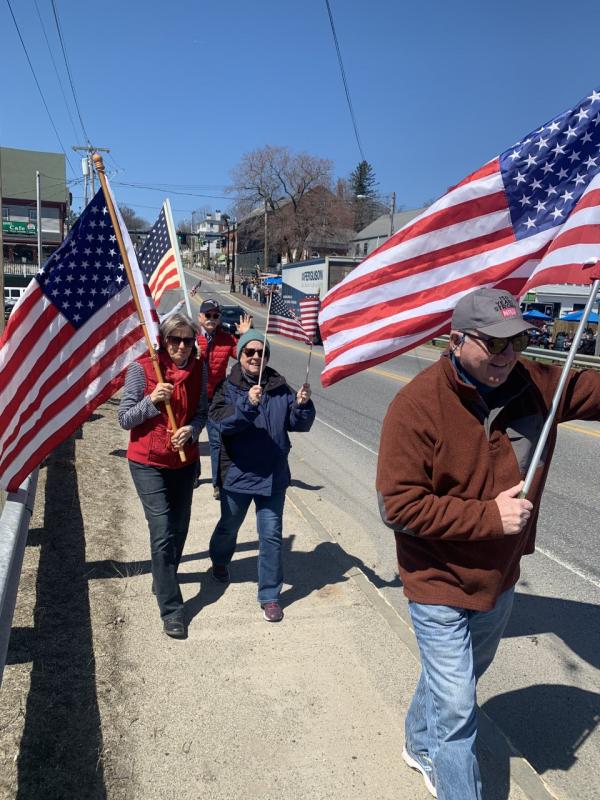 Maine patriots wave ‘Old Glory’ on Patriots’ Day Wiscasset Newspaper