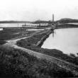 A view of Pendleton's Shipyard, which is now known as White’s Island. Pendleton’s Ship Yard is where General George Patton’s 64-foot schooner, When and If, was built. It was launched in the fall of 1938.