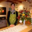 Owner of the Peapod Jewelry Ronna Lugosch prepares for her guests at the Business After Hours event November 1. CHARLOTTE BOYNTON/Wiscasset Newspaper