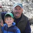 Boothbay's Mike Giles and grandson, Cole. Courtesy of Susie Giles.