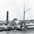 The steam-powered side-wheeler, the "Kennebec." 