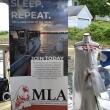 Maine Lobstermen’s Association display. LISA KRISTOFF/Boothbay Register