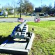 The town cannon now sits on a wooden Naval carriage. PHIL DI VECE/Wiscasset Newspaper