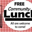 Join us for the 1st Community Lunch of the season!!