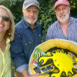 Frank and Matthew of Camden, with Patrisha McLean, were the winners of the “Into the Light!” Selfie-Raffle Pet Basket. Treats donated by Maine Dog, Loyal Biscuit, and Creative Creations. Money raised through “Into the Light!” will pay for items to rescue pets from domestic abuse, in addition to bringing safety to women and children. Finding Our Voices photo