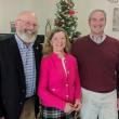 Pictured from left are Spencer E. Gray Jr., Elizabeth Gray and Robert Wheeler. Courtesy photo