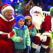 Santa and Mrs. Claus and the Grinch on the Boothbay Common. LISA KRISTOFF/Boothbay Register