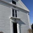 Along with once being a house of worship the Nequasset Meetinghouse erected in 1757 was where Woolwich held its early town meetings. (PHIL DI VECE/Wiscasset Newspaper) 