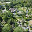 Coastal Maine Botanical Gardens aerial image. Courtesy of CMBG