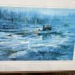 Carlton Plummer - "Ice Flow at Little River" - litho, pencil - signed and numbered proof by artist.