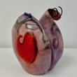 Catherine Gibson's ceramic heart. Courtesy of River Arts