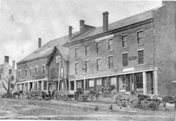 Long before cars, horse and oxen caused the traffic to line up on Main Street in Wiscasset.