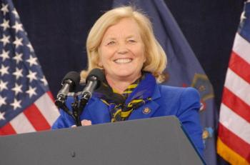 U.S. House Representative Chellie Pingree.