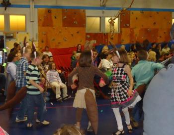 Dancing Kangaroos take center stage during the Wiscasset Primary School concert on May 23. Courtesy of Wiscasset Primary School