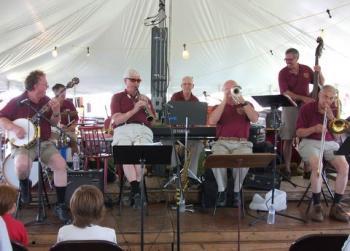 The Moose Mountain Jazz Band will perform at the Head Tide Church in Alna September 7.