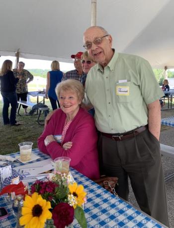Arlene and Ed Polewarczyk. SUSAN JOHNS/Wiscasset Newspaper