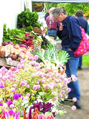 Boothbay Farmer's Market. CANDI JONETH/Boothbay Register