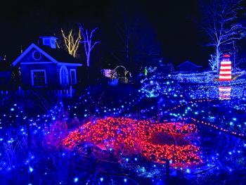 Gardens Aglow. STEVE EDWARDS/Boothbay Register