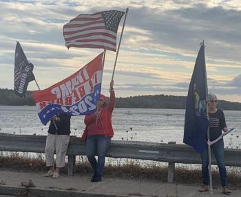 Flag celebration 