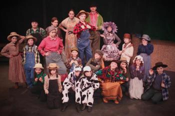 Heartwood Theater middle school program presents a fun rewrite on the classic piece, "Jack and the Beanstalk." Courtesy of Heartwood