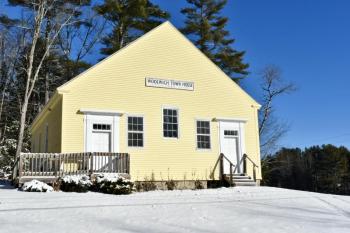 The Town House was built during President Jackson’s administration in 1837 and is on the corner of the Old Stage and Dana Mills roads. Woolwich’s town meetings were held here until 1951, moving across town to the elementary school in 1952. PHIL DI VECE/Wiscasset Newspaper