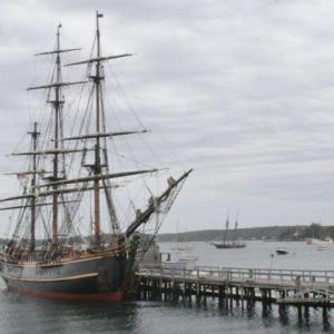 The HMS Bounty. KEVIN BURNHAM/Boothbay Register The HMS Bounty. KEVIN BURNHAM/Boothbay Register